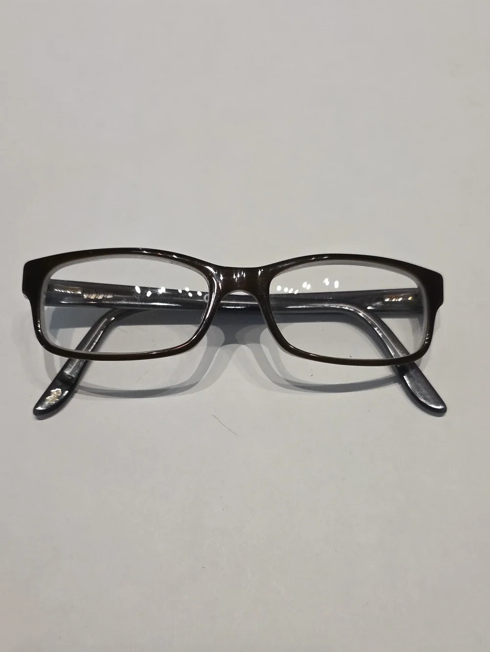 Ray-Ban Women's Rectangular Glasses in Dark Brown